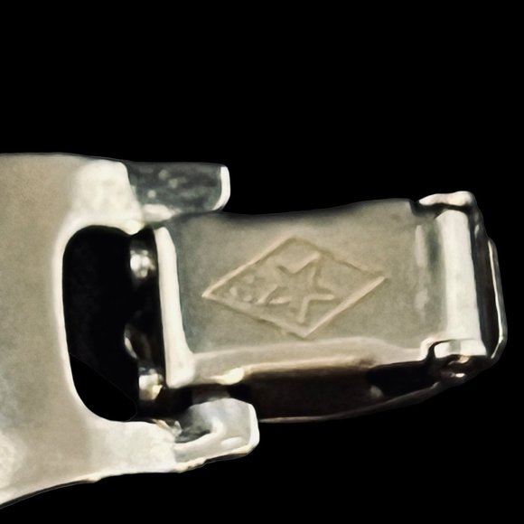 Vintage Ballou Silver Tone Comet Link Bracelet (4998) - Picture 8 of 8